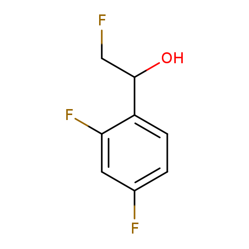 1-(2,4-difluorophenyl)-2-fluoroethan-1-ol