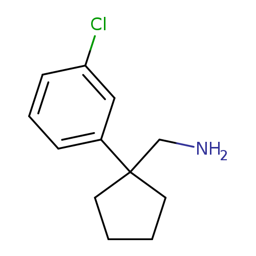 [1-(3-chlorophenyl)cyclopentyl]methanamine