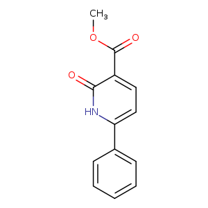 3-Pyridinecarboxylic acid, 1,2-dihydro-2-oxo-6-phenyl-, methyl ester