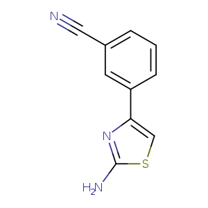 3-(2-Amino-4-thiazolyl)benzonitrile