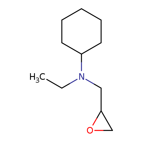 N-ethyl-N-[(oxiran-2-yl)methyl]cyclohexanamine