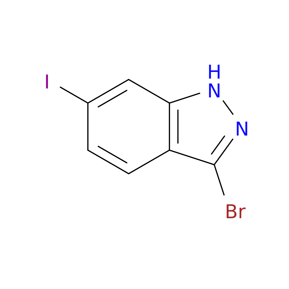 3-Bromo-6-iodo-1H-indazole