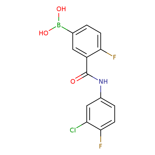[3-[(3-Chloro-4-fluoro-phenyl)carbamoyl]-4-fluoro-phenyl]boronicacid