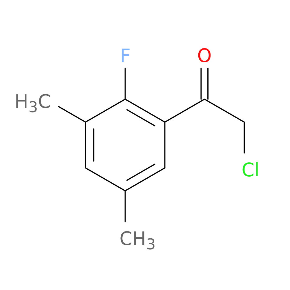 2-chloro-1-(2-fluoro-3,5-dimethylphenyl)ethanone