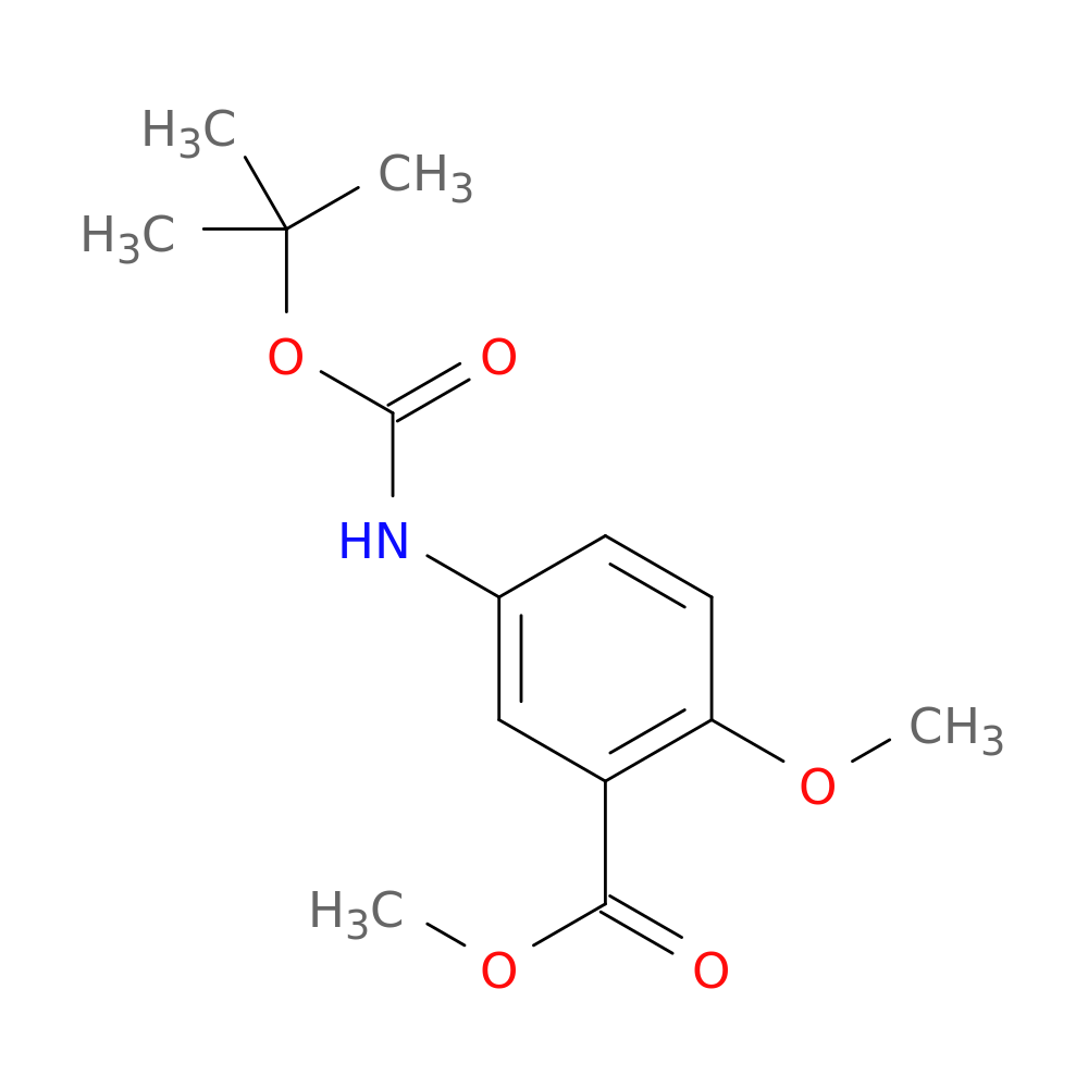 Methyl 5-([(tert-butoxy)carbonyl]amino)-2-methoxybenzoate