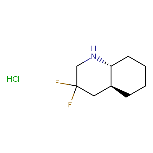 rac-(4aR,8aS)-3,3-difluoro-decahydroquinolinehydrochloride,trans