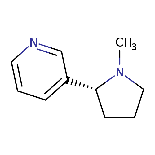 Pyridine, 3-[(2R)-1-methyl-2-pyrrolidinyl]-