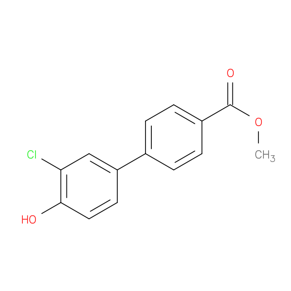 2-Chloro-4-(4-methoxycarbonylphenyl)phenol