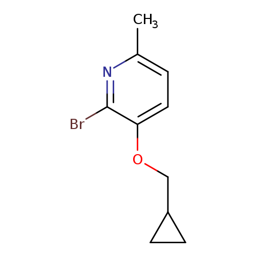 2-bromo-3-(cyclopropylmethoxy)-6-methylpyridine