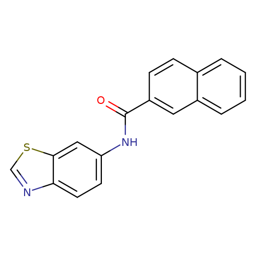N-(1,3-benzothiazol-6-yl)naphthalene-2-carboxamide