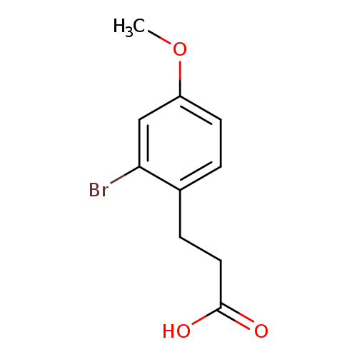 3-(2-Bromo-4-methoxyphenyl)propanoic acid