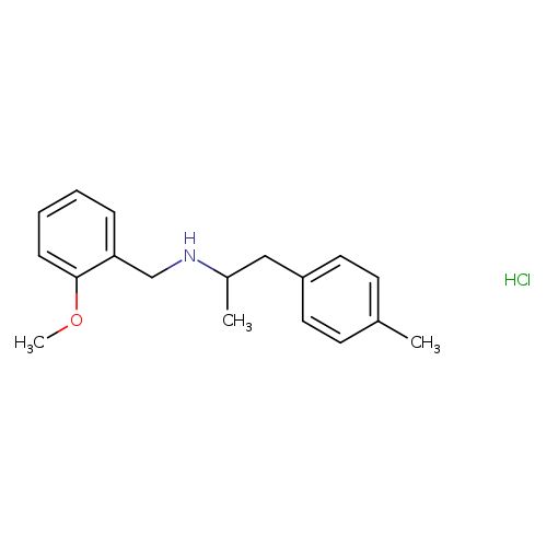 N-(2-methoxybenzyl)-1-(p-tolyl)propan-2-amine,monohydrochloride