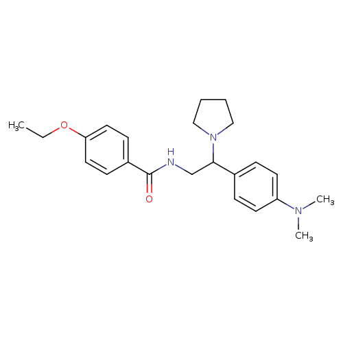 N-{2-[4-(dimethylamino)phenyl]-2-(pyrrolidin-1-yl)ethyl}-4-ethoxybenzamide