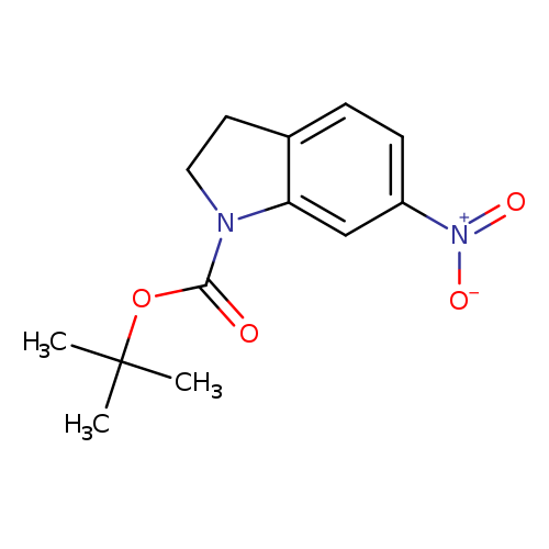 1H-Indole-1-carboxylic acid, 2,3-dihydro-6-nitro-, 1,1-dimethylethyl ester