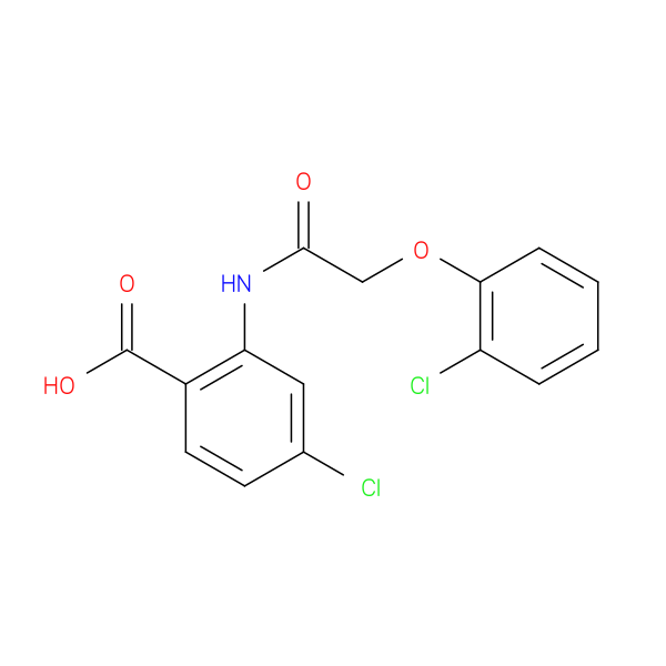 4-Chloro-2-[[2-(2-chlorophenoxy)acetyl]amino]benzoic acid