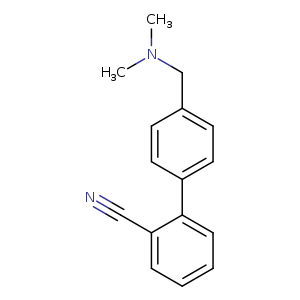 2-{4-[(dimethylamino)methyl]phenyl}benzonitrile
