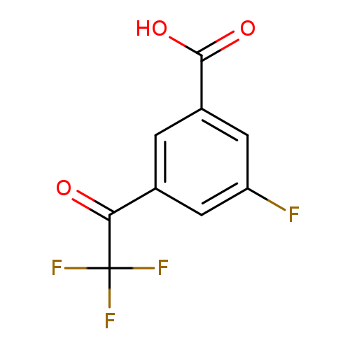 3-fluoro-5-(trifluoroacetyl)benzoic acid