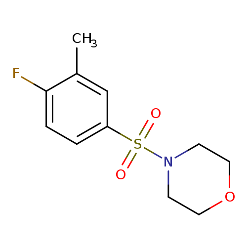 4-(4-Fluoro-3-methyl-benzenesulfonyl)-morpholine