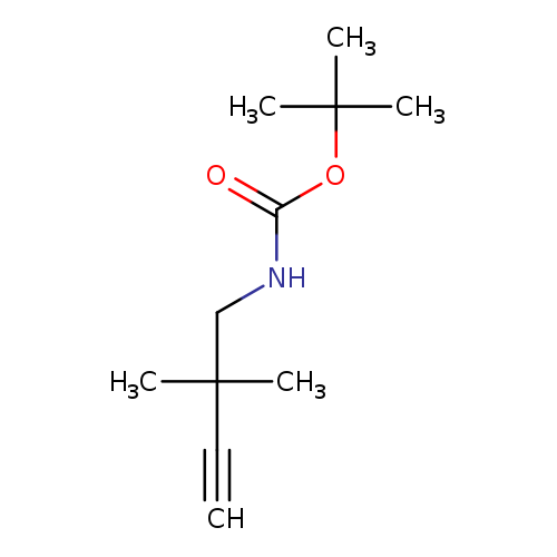 tert-butyl N-(2,2-dimethylbut-3-yn-1-yl)carbamate