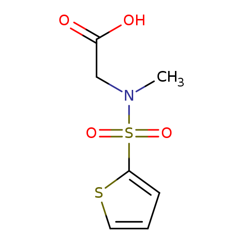 [Methyl(thien-2-ylsulfonyl)amino]acetic acid