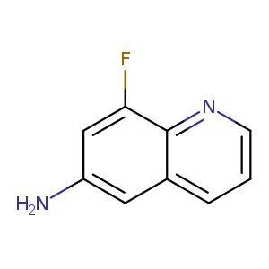 6-Quinolinamine, 8-fluoro-