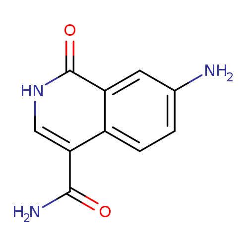 7-amino-1-oxo-1,2-dihydroisoquinoline-4-carboxamide