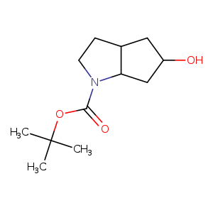 Cyclopenta[b]pyrrole-1(2H)-carboxylic acid, hexahydro-5-hydroxy-, 1,1-dimethylethyl ester