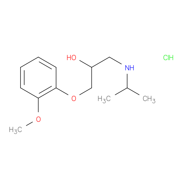 [2-hydroxy-3-(2-methoxyphenoxy)propyl]isopropylammonium chloride