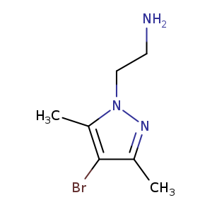 2-(4-Bromo-3,5-dimethyl-1H-pyrazol-1-yl)ethanamine
