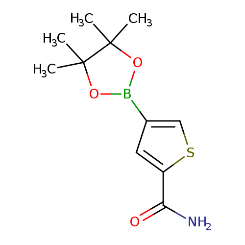 4-(4,4,5,5-Tetramethyl-1,3,2-dioxaborolan-2-yl)-2-thiophenecarboxamide