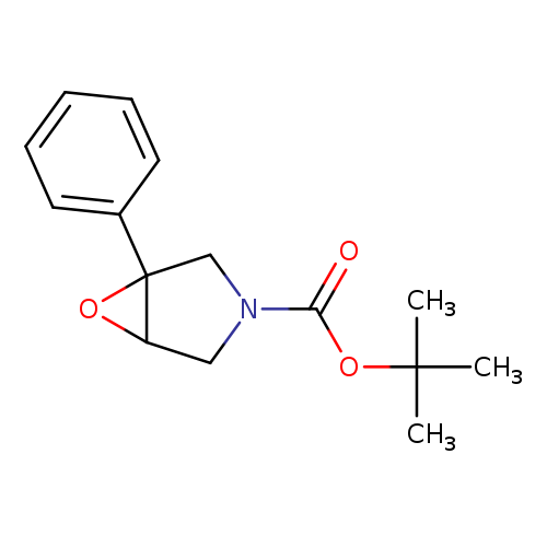 tert-butyl 1-phenyl-6-oxa-3-azabicyclo[3.1.0]hexane-3-carboxylate, Mixture of diastereomers