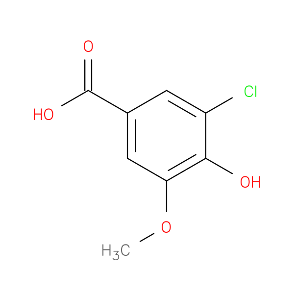 3-Chloro-4-hydroxy-5-methoxybenzoic acid