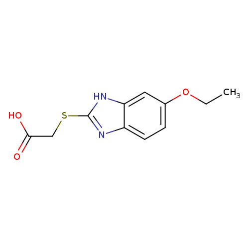 2-((6-Ethoxy-1H-benzo[d]imidazol-2-yl)thio)acetic acid
