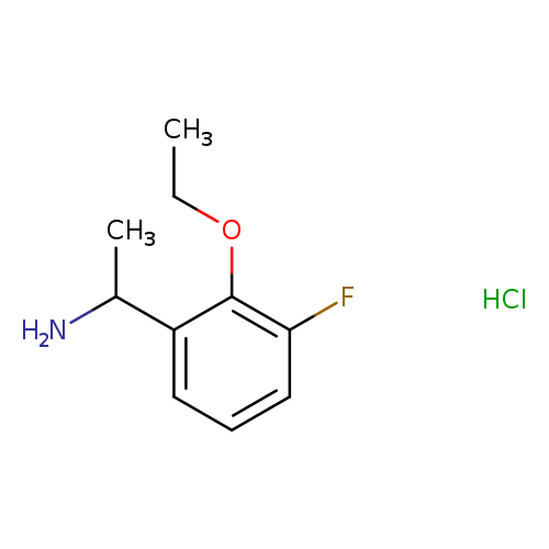 1-(2-Ethoxy-3-fluoro-phenyl)-ethylamine hydrochloride