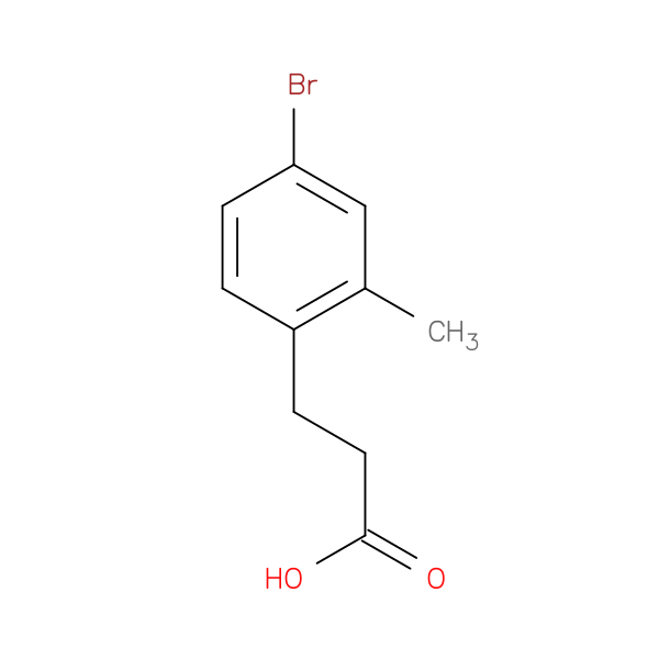 3-(4-Bromo-2-methylphenyl)propanoic acid