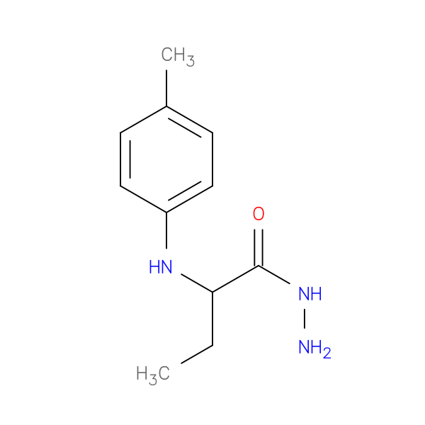 2-[(4-Methylphenyl)amino]butanohydrazide