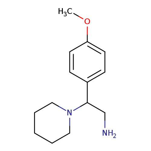 2-(4-Methoxyphenyl)-2-(piperidin-1-yl)ethanamine