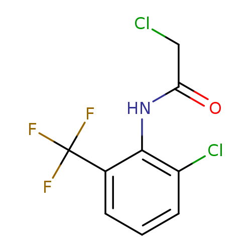 2-chloro-N-[2-chloro-6-(trifluoromethyl)phenyl]acetamide