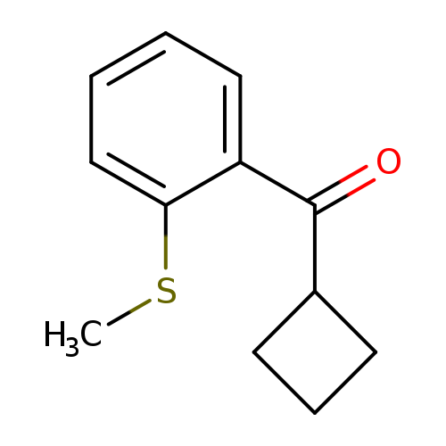 Cyclobutyl 2-thiomethylphenyl ketone