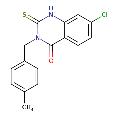 7-chloro-3-[(4-methylphenyl)methyl]-2-sulfanylidene-1,2,3,4-tetrahydroquinazolin-4-one