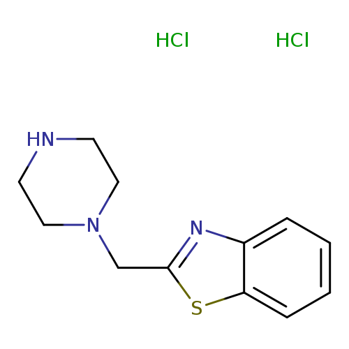 2-(piperazin-1-ylmethyl)-1,3-benzothiazole dihydrochloride