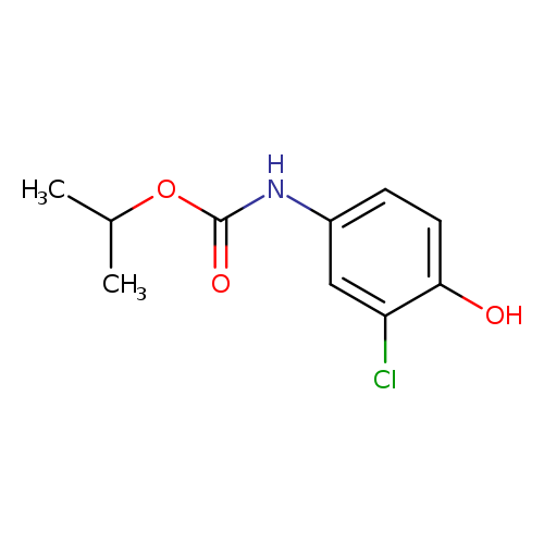 propan-2-yl n-(3-chloro-4-hydroxyphenyl)carbamate