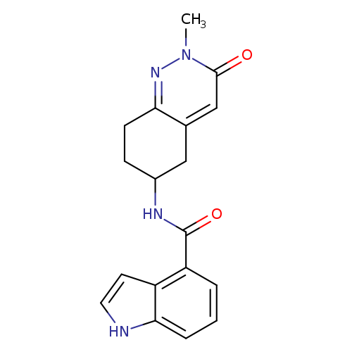 N-(2-methyl-3-oxo-2,3,5,6,7,8-hexahydrocinnolin-6-yl)-1H-indole-4-carboxamide