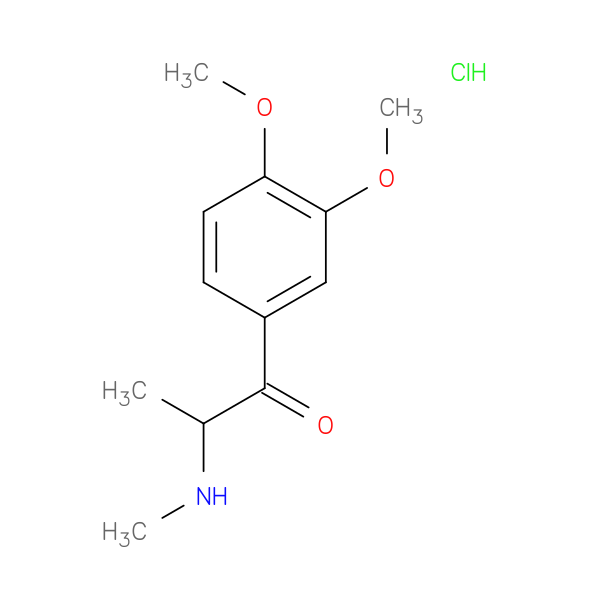 3,4-Dimethoxymethcathinone (hydrochloride)