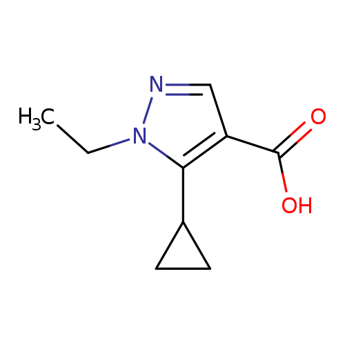 5-cyclopropyl-1-ethyl-1H-pyrazole-4-carboxylic acid