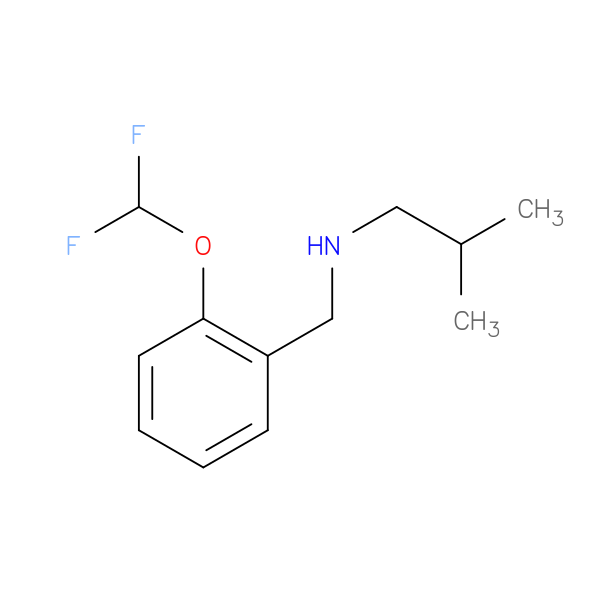{[2-(Difluoromethoxy)phenyl]methyl}(2-methylpropyl)amine