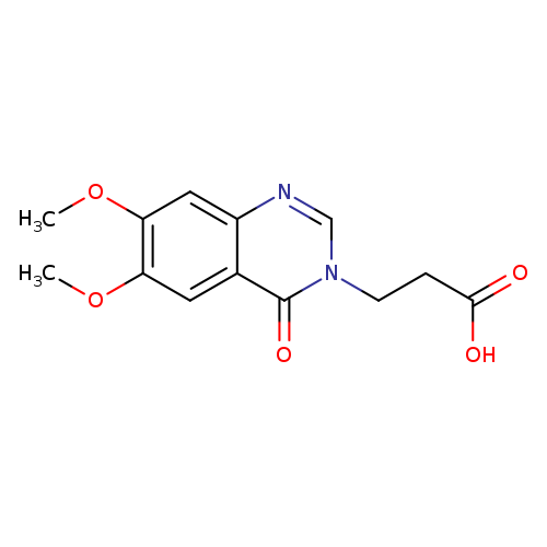 3-(6,7-dimethoxy-4-oxo-3,4-dihydroquinazolin-3-yl)propanoic acid
