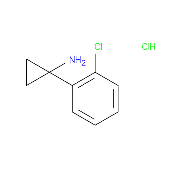 [1-(2-chlorophenyl)cyclopropyl]amine hydrochloride