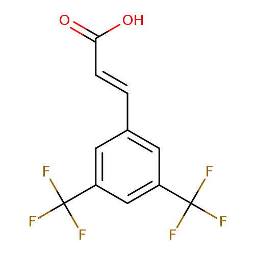 2-Propenoic acid, 3-[3,5-bis(trifluoromethyl)phenyl]-, (2E)-