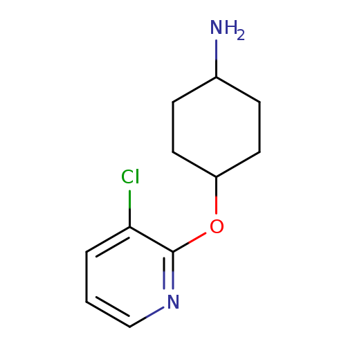 4-[(3-Chloropyridin-2-yl)oxy]cyclohexan-1-amine